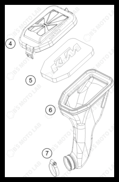 AIR FILTER, 2023 GASGAS MC-50
