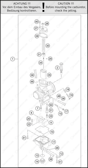 CARBURETOR, 2025 GASGAS MC-85-17-14