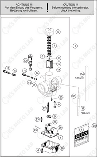 CARBURETOR, 2024 GASGAS MC-50