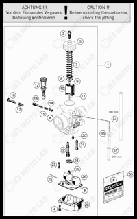 CARBURETOR, 2023 GASGAS MC-50