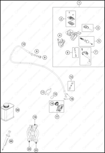 CLUTCH CONTROL, 2025 GASGAS MC-125