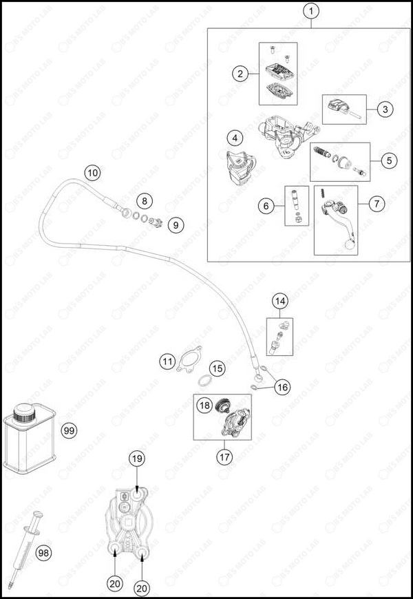 CLUTCH CONTROL, 2025 GASGAS MC-125