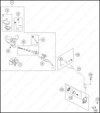 CLUTCH CONTROL, 2025 GASGAS MC-85-19-16