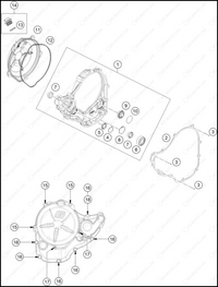 CLUTCH COVER, 2023 GASGAS MC-250-F