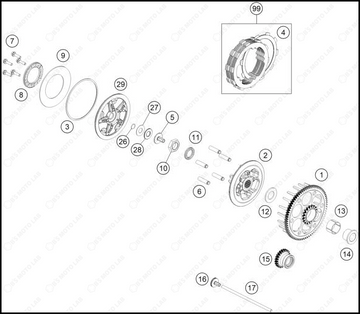 CLUTCH, 2025 GASGAS MC-125