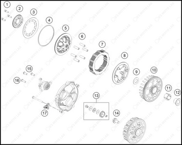 CLUTCH, 2025 GASGAS MC-65