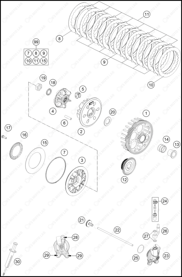 CLUTCH, 2024 GASGAS EX-300