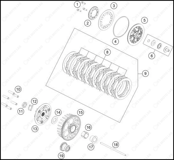 CLUTCH, 2025 GASGAS MC-85-19-16