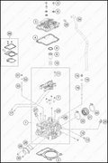 CYLINDER HEAD, 2023 GASGAS MC-250-F