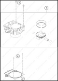 CYLINDER, 2023 GASGAS MC-250-F