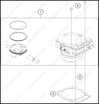 CYLINDER, 2024 GASGAS MC-450-F