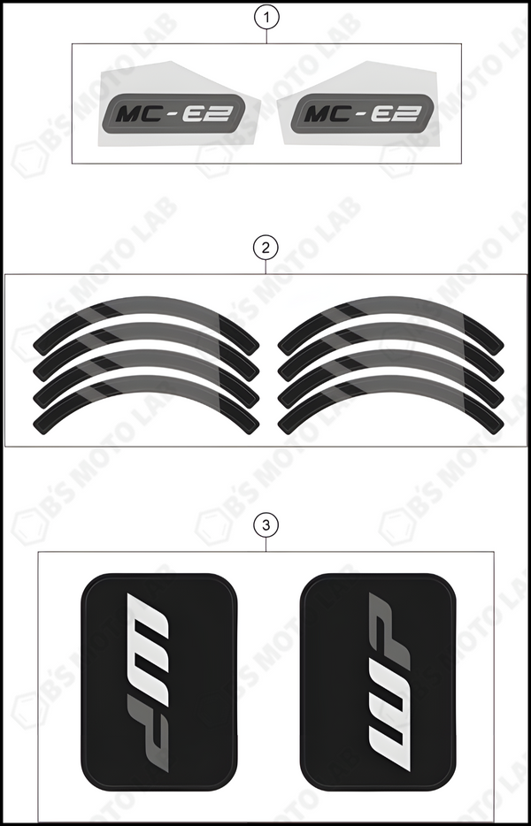 DECAL, 2024 GASGAS MC-E-2