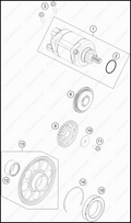 ELECTRIC STARTER, 2023 GASGAS MC-250-F