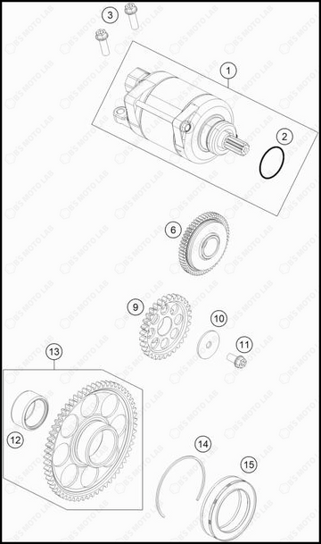 ELECTRIC STARTER, 2023 GASGAS MC-250-F