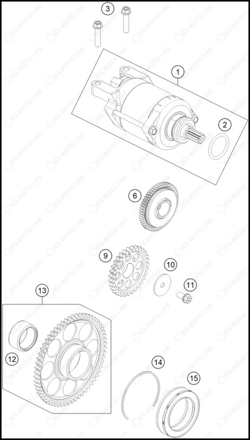 ELECTRIC STARTER, 2023 GASGAS MC-250-FACTORY