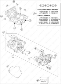 ENGINE CASE, 2025 GASGAS MC-125