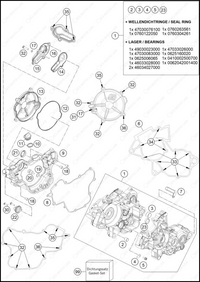 ENGINE CASE, 2025 GASGAS MC-85-17-14