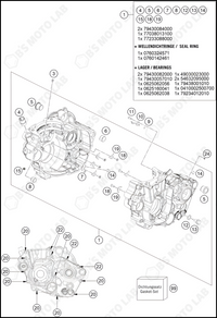 ENGINE CASE, 2024 GASGAS MC-450-F