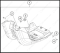 ENGINE GUARD, 2023 GASGAS MC-250-FACTORY