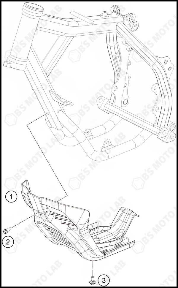 ENGINE GUARD, 2024 GASGAS MC-E-3