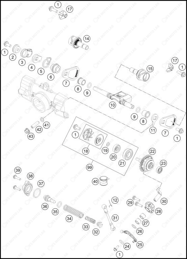 EXHAUST CONTROL, 2025 GASGAS MC-85-17-14