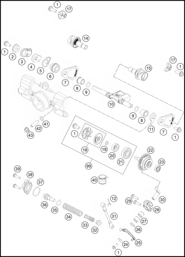 EXHAUST CONTROL, 2023 GASGAS MC-85-17-14