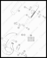 EXHAUST SYSTEM, 2023 GASGAS MC-50