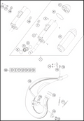 EXHAUST SYSTEM, 2023 GASGAS MC-85-17-14