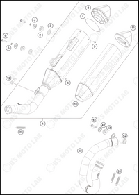 EXHAUST SYSTEM, 2024 GASGAS MC-450-F