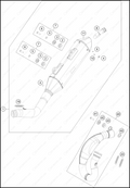 EXHAUST SYSTEM, 2023 GASGAS MC-250-FACTORY