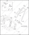 FRAME, 2023 GASGAS MC-65