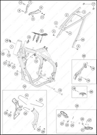 FRAME, 2023 GASGAS MC-125