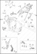 FRAME, 2025 GASGAS MC-85-17-14