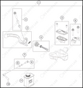 FRONT BRAKE CONTROL, 2024 GASGAS MC-E-3