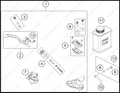 FRONT BRAKE CONTROL, 2023 GASGAS MC-65