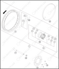 FRONT WHEEL, 2024 GASGAS MC-E-3