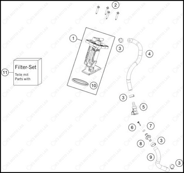 FUEL PUMP, 2025 GASGAS MC-150