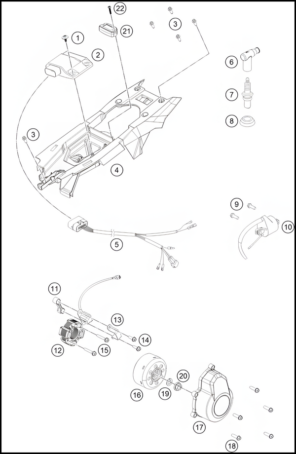 IGNITION SYSTEM, 2023 GASGAS MC-85-17-14