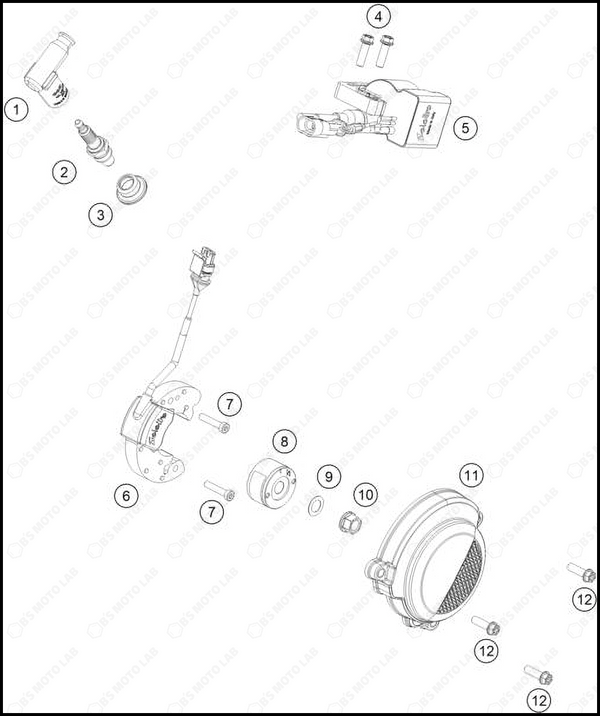 IGNITION SYSTEM, 2025 GASGAS MC-50