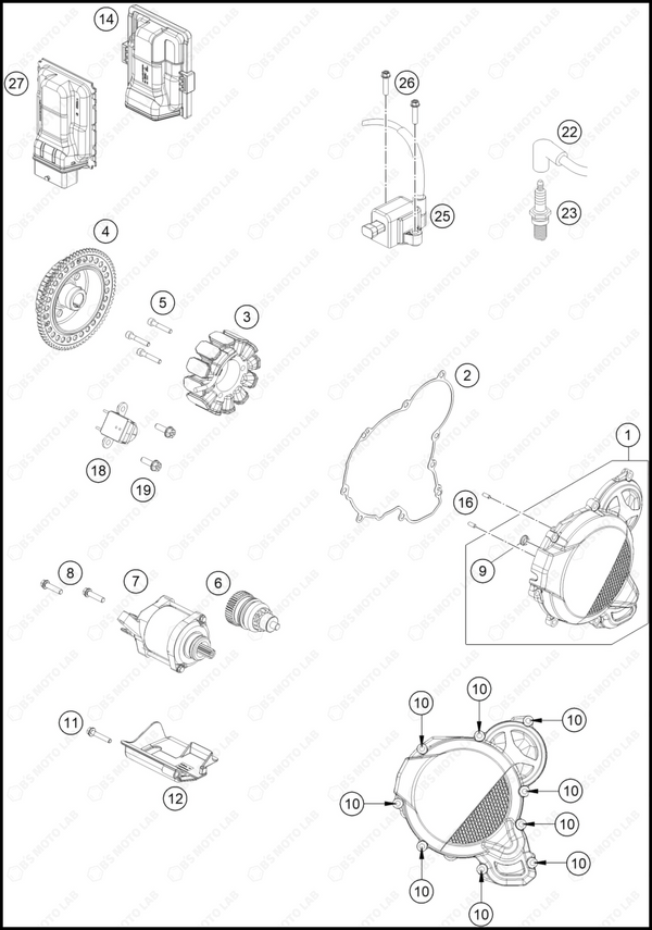 IGNITION SYSTEM, 2024 GASGAS EX-300