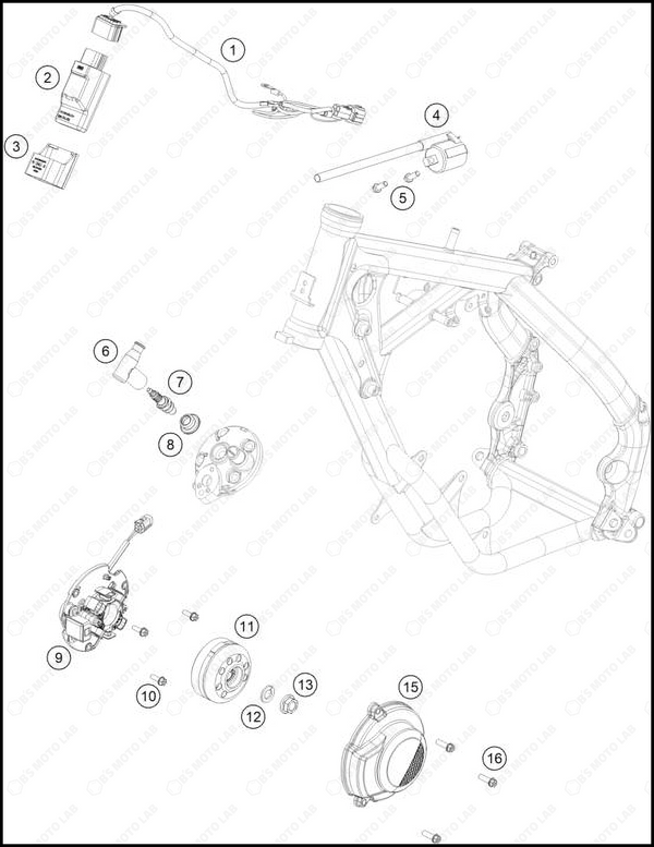 IGNITION SYSTEM, 2025 GASGAS MC-65