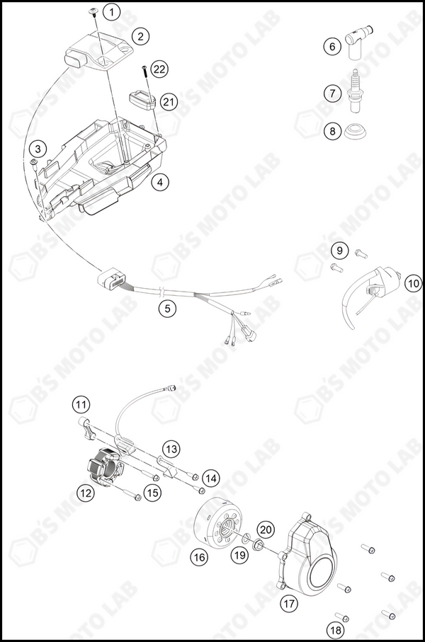 IGNITION SYSTEM, 2024 GASGAS MC-85-19-16