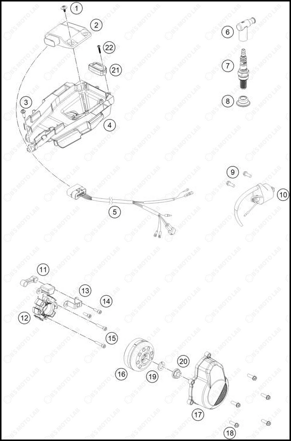 IGNITION SYSTEM, 2025 GASGAS MC-85-19-16