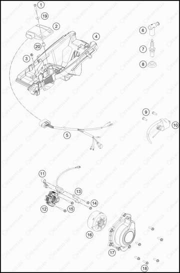 IGNITION SYSTEM, 2023 GASGAS MC-125