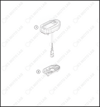 INSTRUMENTS / LOCK SYSTEM, 2024 GASGAS MC-E-5