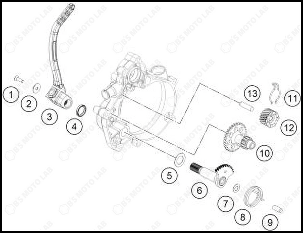 KICK STARTER, 2025 GASGAS MC-50