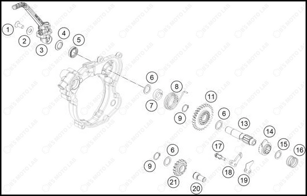 KICK STARTER, 2025 GASGAS MC-65