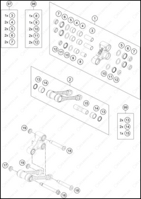 PRO LEVER LINKING, 2025 GASGAS MC-150