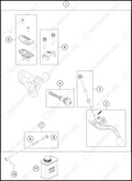 REAR BRAKE CONTROL, 2024 GASGAS MC-E-3