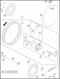 REAR WHEEL, 2025 GASGAS MC-65